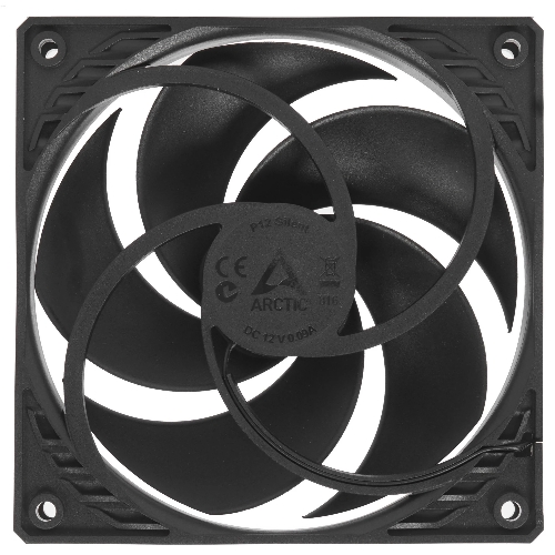 Вентилятор для корпуса Case fan ARCTIC P12 Silent (черный/черный) (ACFAN00130A)