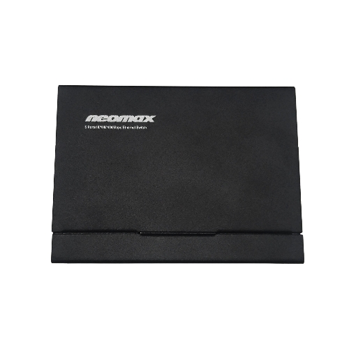 Коммутатор неуправляемый NEOMAX NMS-105P-1000-S, 5 портов 1000 Mbps, металл