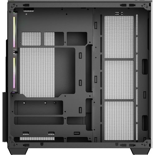 Корпус Ocypus Delta C74 ARGB Black, Midi-Tower, чёрный, 2 x 120 мм