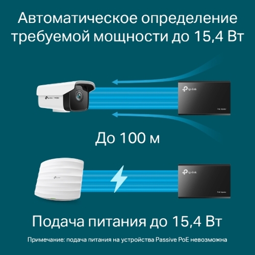 Адаптер инжектор TP-Link SMB TL-PoE150S PoE