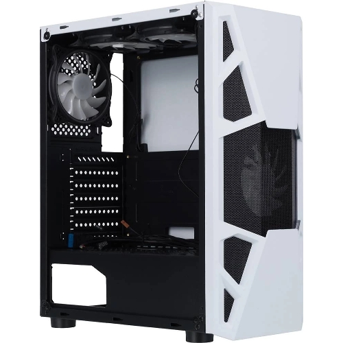 Компьютерный корпус AeroCool/Formula CL-3303W RGb белый без БП ATX 6x120мм 2xUSB 2.0 1xUSB 3.0 audio bott PSU