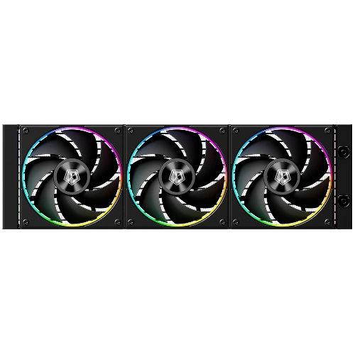 Система водяного охлаждения ID-Cooling DL360 Max ARGB Soc-AM5/AM4/1200/1700/1851 черный 4-pin 14-31.2dB Al LCD 350W Ret