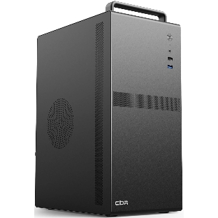 Компьютерный корпус CBR mATX Minitower V205, без БП, 1хUSB 3.0, 1хUSB 2.0, HD Audio+Mic, ручка, каркас металл 1.8мм, Black PCC-MATX-V205-WPSU