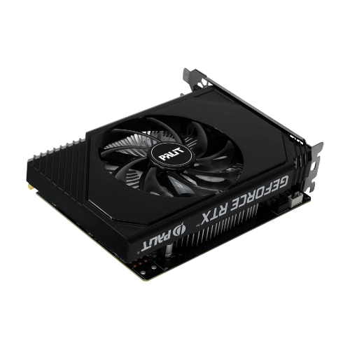 Видеокарта Palit RTX 3050 STORMX OC 6Gb NVIDIA GeForce RTX 3050 6Gb PCI-E 4.0 96bit GDDR6 1042/14000 DVIx1 HDMIx1 DPx1 HDCP Ret