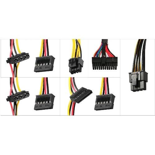 Блок питания KingPrice ATX 550W KPPSU550 (20+4pin) 120мм fan 4xSATA