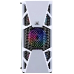 Компьютерный корпус AeroCool/Formula CL-3303W RGb белый без БП ATX 6x120мм 2xUSB 2.0 1xUSB 3.0 audio bott PSU