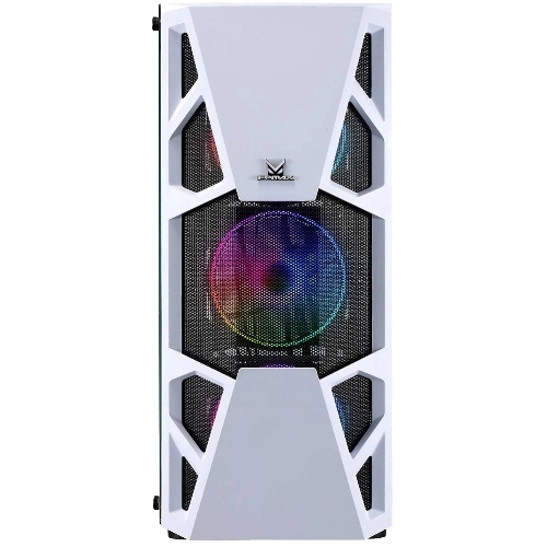 Компьютерный корпус AeroCool/Formula CL-3303W RGb белый без БП ATX 6x120мм 2xUSB 2.0 1xUSB 3.0 audio bott PSU