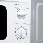 Микроволновая печь Oasis MW-70UW белый, 20 л, 700 Вт, переключатели - поворотный механизм