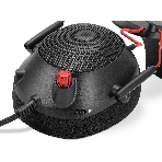 Гарнитура Oklick HS-L305G чёрный, проводная, USB, подсветка