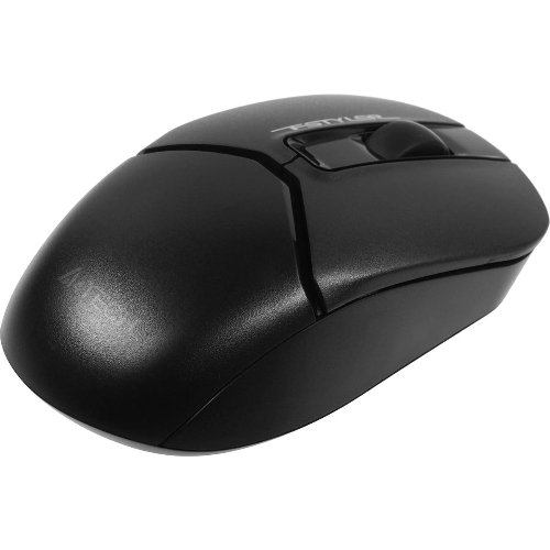 Мышь беспроводная A4Tech Fstyler FB12 черный, 1200 dpi, радиоканал, Bluetooth, USB, кнопки - 3