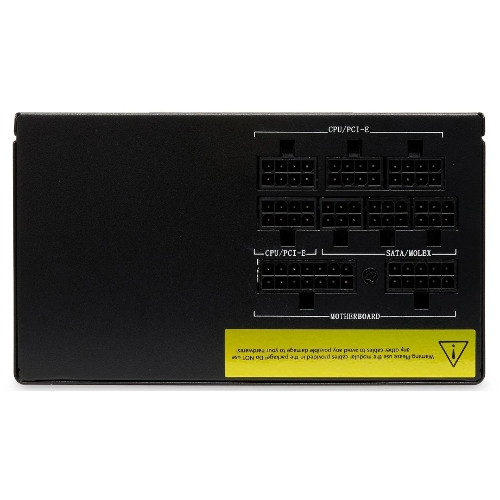 Блок питания Power Supply HSPD, 850W 80 PLUS Gold (ATX, 2.52, Full modular, 1x24(20+4)pin 600мм, 2xCPU 8(4+4)pin 700мм, 2xPCIe*2 8(6+2)pin 600+150мм, 2xSATA*3 500+150+150мм, 1xMOLEX*3 500+150+150мм, Active, 120x120мм, 150x140x86мм, APFC, OVP, OPP, SCP, UVP, OCP, OTP, NLO, SIP, black)