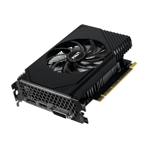 Видеокарта Palit RTX 3050 STORMX OC 6Gb NVIDIA GeForce RTX 3050 6Gb PCI-E 4.0 96bit GDDR6 1042/14000 DVIx1 HDMIx1 DPx1 HDCP Ret