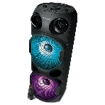 Колонка АС SVEN PS-750, черный (80 Вт, TWS, Bluetooth, FM, USB, microSD, LED-дисплей, 2х4400мА*ч)