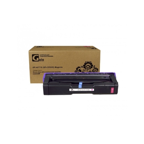 Принт-картридж GalaPrint GP-407718 (SP-C252HE) Magenta (6000 стр) для Ricoh Aficio SPC252DN/252SF/262DNW/262SFNW
