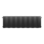 Радиатор биметаллический Royal Thermo PianoForte 300 черный - 16 секц.