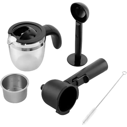 Кофеварка капельная Kitfort КТ-760-1 красный/черный, молотый кофе, 240мл, 800Вт, 3,5 бар