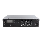 Микшер-усилитель Intrend ITMXAMP-60MT MP3, FM тюнер, USB, Bluetooth, 2хMic/3хLine входы, 1хLine выход,60 Вт, 4/8Ом/100V, IR-пульт в комплекте