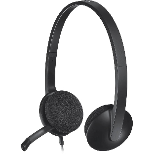 Гарнитура Logitech H340 чёрный, проводная, USB