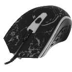 Мышь проводная Defender Overmatch GM-069 черный, 2400 dpi, USB, кнопки - 4