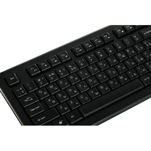 Комплект клавиатура+мышь A4Tech KR-8520D проводной, USB, 1200 DPI, чёрный
