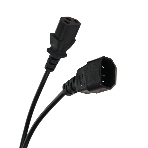 Кабель монитор - компьютер 1.8 м 220V (UPS -> устройство) VDE 3Gx0.5мм QUST(Aopen) ACE001-1.8м
