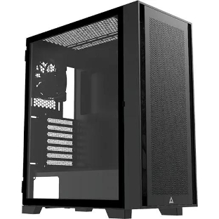 Компьютерный корпус Montech AIR 1000 LITE черный без БП ATX 1x120мм 3x140мм 2xUSB3.0 1xUSB3.1 audio bott PSU