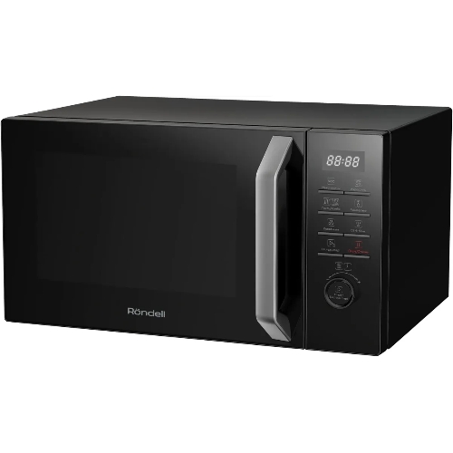Микроволновая печь Rondell RDE-MW258 черный, 25 л, 900 Вт, переключатели - кнопки, поворотный механизм