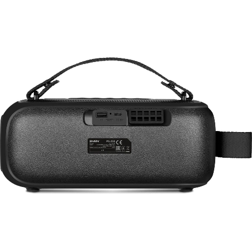 Колонка портативная SVEN PS-255 черный 12W 1.0 BT 3600mAh