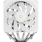 Кулер для процессора Ocypus Delta A62 EX WH Digital, 2x120мм ARGB FAN, Top Display Panel, 6 HEAT PIPES, 4-PIN PWM, 600-1800 RPM, 31DBA, HYDRO BEARING, LGA115X/1200/1700/18XX, AM4/AM5