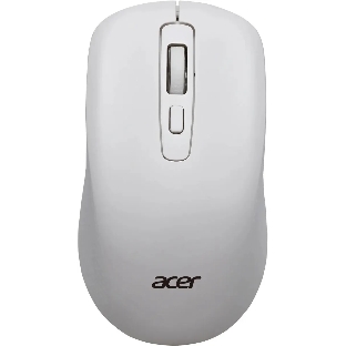 Мышь беспроводная Acer OMR309 белый, 1600 dpi, радиоканал, USB, кнопки - 4