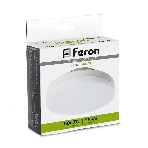 Лампа светодиодная Feron LB-472 LED 15Вт GX70 белый таблетка
