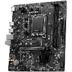 Материнская плата MSI PRO H610M-S DDR4, LGA 1700, Intel H610, 2xDDR4, 2xSATA, 1xM.2, 1xPCIe 4.0 x16, 1xPCIe 3.0 x1, 1xHDMI, 1x1Gb LAN, 4xUSB 2.0, 2xUSB 3.2 Gen 1, 3x3.5 мм, 7.1, Micro-ATX