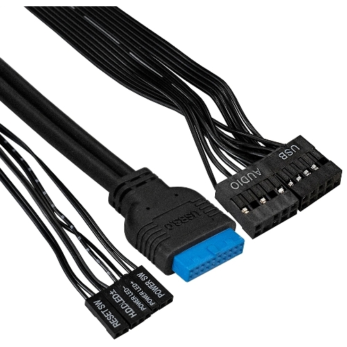Компьютерный корпус Miditower ExeGate XP-340U-UNS350 (ATX, БП UNS350 с вент. 12см, 1хUSB/2хUSB 3.0, аудио)