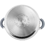 Кастрюля Lara LR02-482 BELL 20x11,5 см, 3,5 л, нержавеющая сталь 316L (хром/никель/молибден), с крышкой