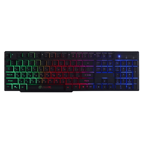 Клавиатура проводная Oklick 780G SLAYER, USB, черный