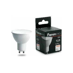 Лампа светодиодная Feron PRO LB-1608 8Вт 230В GU10 дневной