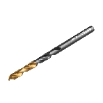 Сверло по металлу Denzel 4 мм, HSS-Tin, Golden Tip, 10 шт.