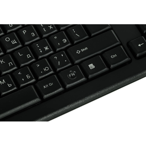 Комплект клавиатура+мышь A4Tech KR-8520D проводной, USB, 1200 DPI, чёрный