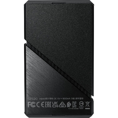 Внешний SSD ADATA SE920, 4TB, USB 4 Type-C, R/W 3800/3700, черный