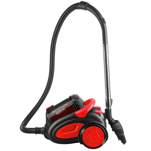 Пылесос Centek CT-2520 черный/красный, 400/2200 Вт, уборка сухая, пылесборник циклонный фильтр 2 л