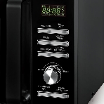 Микроволновая печь BBK 25MWC-991T/B черный/серебристый, 25 л, 900 Вт, переключатели - кнопки, поворотный механизм