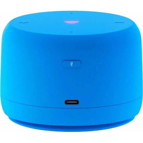 Умная колонка Яндекс Станция Лайт 2, 6Вт, компактная, 1 динамик, Matter, Wi-Fi, Bluetooth 5.0,  Алиса, синий