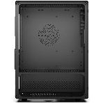 Компьютерный корпус CBR mATX Minitower V500, без БП, 1хUSB 3.0, 2хUSB 2.0, HD Audio+Mic, закаленное стекло, черный [PCC-MATX-V500-WPSU