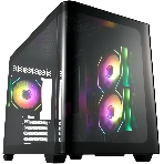 Компьютерный корпус FSP mATX Minitower S380-BA, черный