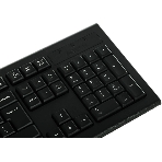 Комплект клавиатура+мышь A4Tech KR-8520D проводной, USB, 1200 DPI, чёрный