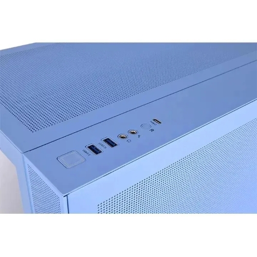 Компьютерный корпус Thermaltake View 380 TG ARGB синий без БП ATX 6x120мм 2x140мм 1x200мм 2xUSB3.0 audio bott PSU