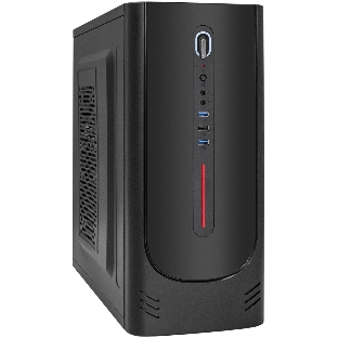Компьютерный корпус Miditower ExeGate XP-340U-UNS350 (ATX, БП UNS350 с вент. 12см, 1хUSB/2хUSB 3.0, аудио)