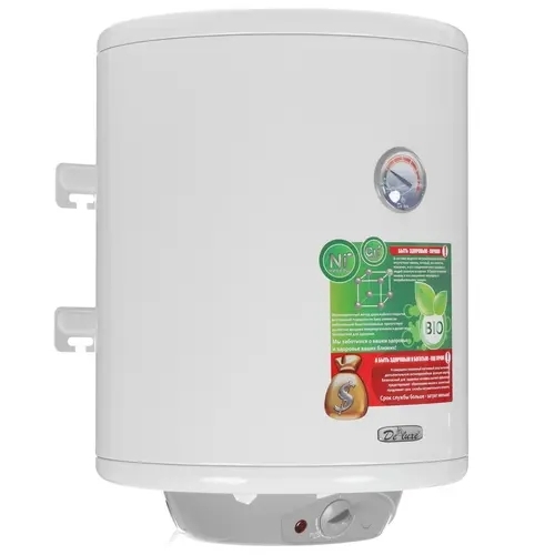 Водонагреватель De Luxe W50V1 Объем 50л, мощность 1.5квт, нагрев 2.ч, вес 20кг, ШхВхГ 30x556x430 мм