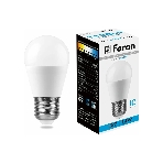 Лампа светодиодная Feron LB-950 13Вт Е27 дневной матовый шар