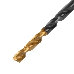 Сверло по металлу Denzel 4 мм, HSS-Tin, Golden Tip, 10 шт.